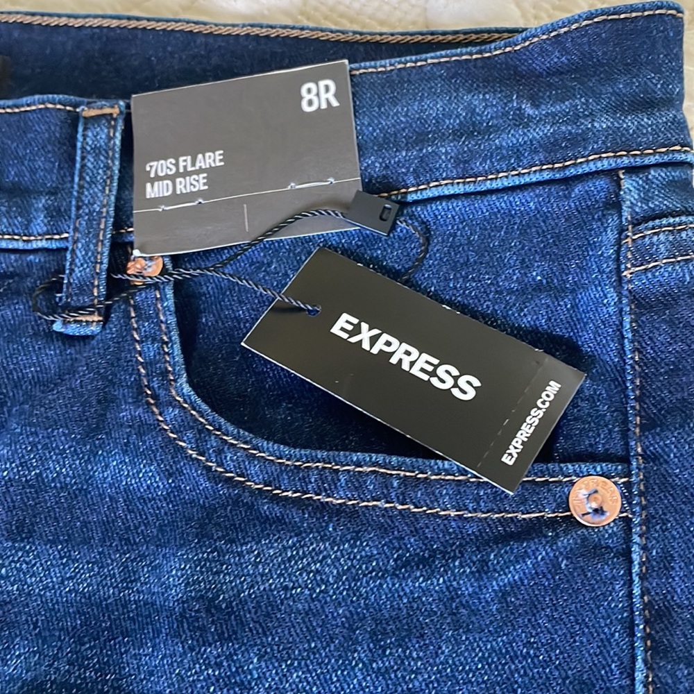 Express Denim Jeans 8R - Picture 4 of 6